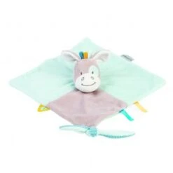 Nattou Mini Doudou Plat Cheval Attache Pour Sucette, 27 X 27 Cm, Tim Et Tiloo, Beige, 498111