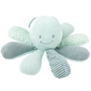 Nattou Peluche Activité Poulpe, Avec Hochet, Compagnon Dès La Naissance, 20 Cm, Vert, Art. N° 879712 3 Nattou Peluche Activité Poulpe, Avec Hochet, Compagnon Dès La Naissance, 20 Cm, Vert, Art. N° 879712