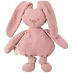 Nattou Peluche En Tricot Lapin Rose Lapidou (36 Cm)