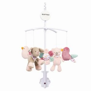 Nattou Iris & Lali Mobile - Rose 3 Nattou Iris & Lali Mobile - Rose