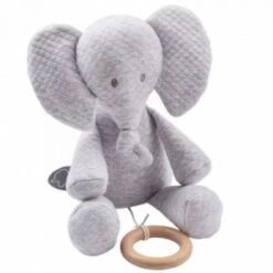 Nattou Peluche Musicale Tembo L'éléphant (32 Cm)