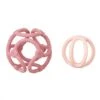 Nattou Set De 2 Balles Silicone - Rose -Nattou Soldes Boutique 5419641 0