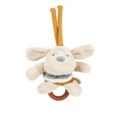 NATTOU Charlie Peluche Chien Vibrato Avec Anneau -Nattou Soldes Boutique 550Wx550H 5414673388436 2
