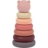 Nattou Pyramide à Empiler Pastel Ours Rose