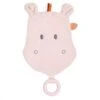 Nattou Doudou Hippopotame Susie + Anneau De Dentition En Silicone 30 Cm - Rose -Nattou Soldes Boutique 7292781 0