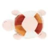 Nattou Peluche D'activité Tortue Lapidou Rose