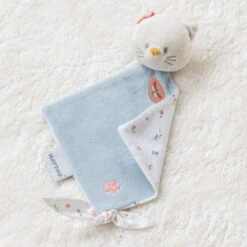 Mini Doudou Chat Lana NATTOU Mila, Lana Et Zoë -Nattou Soldes Boutique doudou mini chat lana nattou mila lana et zoe 1