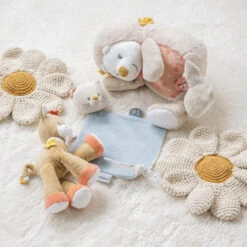 Mini Doudou Chat Lana NATTOU Mila, Lana Et Zoë -Nattou Soldes Boutique doudou mini chat lana nattou mila lana et zoe 2