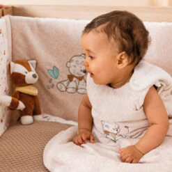 Gigoteuse 70cm Beige NATTOU Boris & Jungo 7 Gigoteuse 70cm Beige NATTOU Boris & Jungo -Nattou Soldes Boutique gigoteuse 70cm beige nattou boris jungo 2