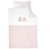 Housse De Couette + Taie D'oreiller NATTOU Alice Et Pomme -Nattou Soldes Boutique housse de couette taie d oreiller nattou alice et pomme