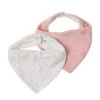 NATTOU Set 2 Bavoir/bandana Doublés éponge Alice Et Pomme -Nattou Soldes Boutique jo051485364