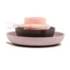 NATTOU Coffret Repas Silicone Lapidou Rose/gris -Nattou Soldes Boutique jo056177763