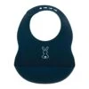 NATTOU Bavoir En Silicone Bleu Marine 1 NATTOU Bavoir En Silicone Bleu Marine -Nattou Soldes Boutique jo057177022