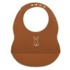 NATTOU Bavoir En Silicone Lapidou Terracotta -Nattou Soldes Boutique jo057177060