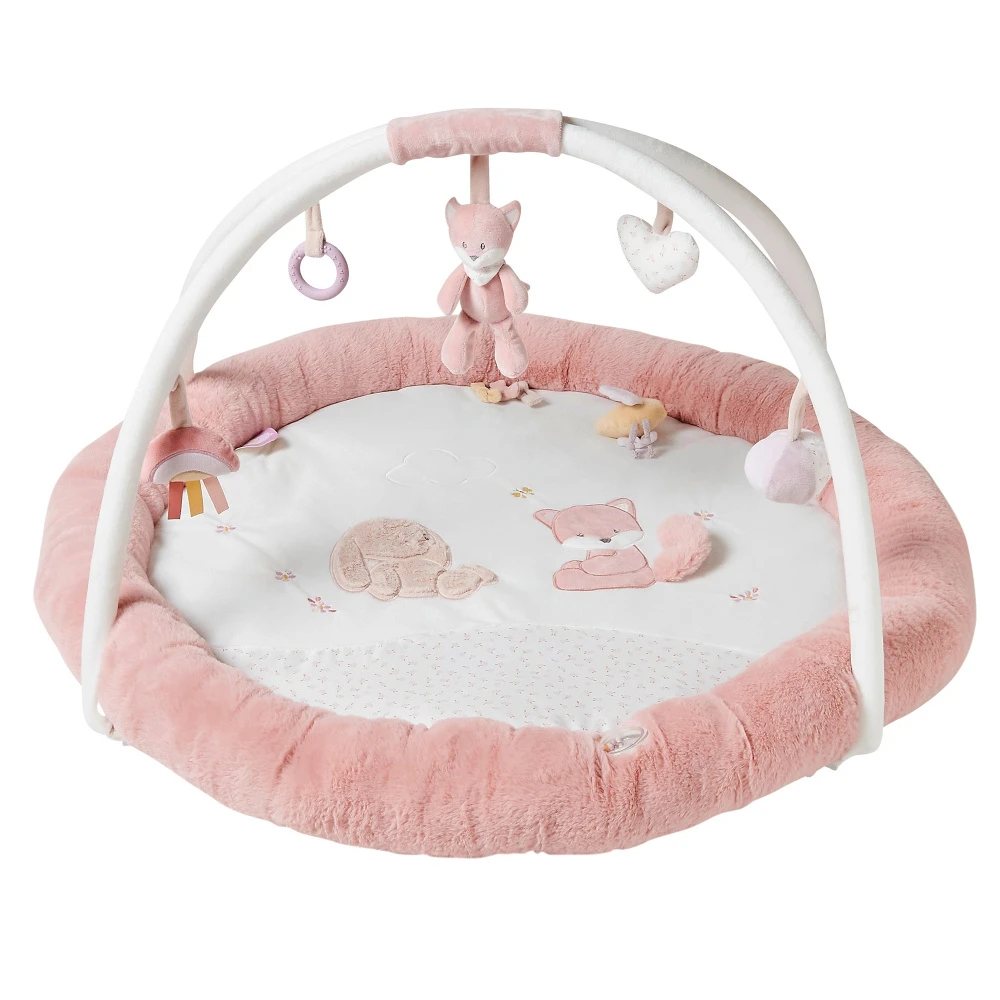 NATTOU Tapis D'éveil Pouf Avec Arches Alice Et Pomme 3 NATTOU Tapis D'éveil Pouf Avec Arches Alice Et Pomme