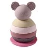 NATTOU Culbuto Empilable Souris Rose Silicone -Nattou Soldes Boutique jo083075356