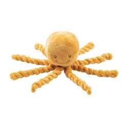 NATTOU Peluche Bébé Pieuvre Lapidou Ocre