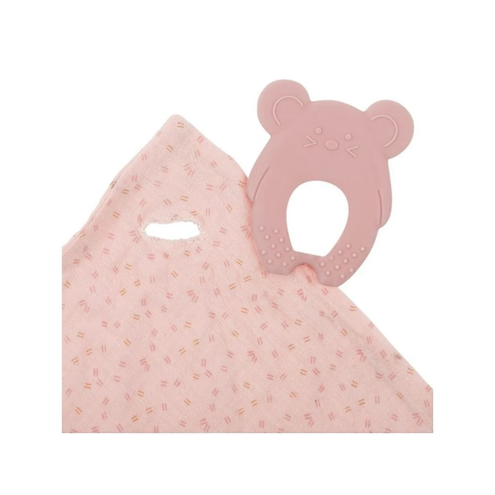 NATTOU Anneau De Dentition Avec Doudou Gris 4 NATTOU Anneau De Dentition Avec Doudou Gris – Image 2