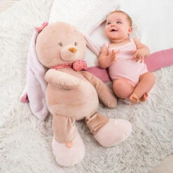 NATTOU Peluche Pauline Le Lapin 75 Cm -Nattou Soldes Boutique jo083444046 1