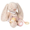 NATTOU Peluche D'activité 40cm Lapin Pomme Rose Poudré -Nattou Soldes Boutique jo083485487