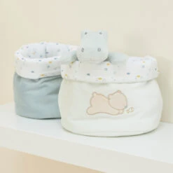 Lot De 2 Paniers NATTOU Roméo, Jules & Sally -Nattou Soldes Boutique lot de 2 paniers nattou romeo jules sally 1 1