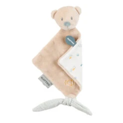 Mini-doudou Jules L’ours Beige NATTOU Roméo, Jules & Sally -Nattou Soldes Boutique mini doudou jules lours beige nattou romeo jules sally 1 3