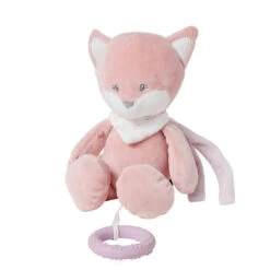 Mini-peluche Musicale Alice Le Renard NATTOU Alice Et Pomme -Nattou Soldes Boutique mini peluche musicale alice le renard rose nattou alice et pomme 2