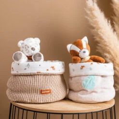 Peluche 15cm Boris Le Panda Roux NATTOU Boris & Jungo -Nattou Soldes Boutique peluche 15cm boris le panda roux nattou boris jungo 1