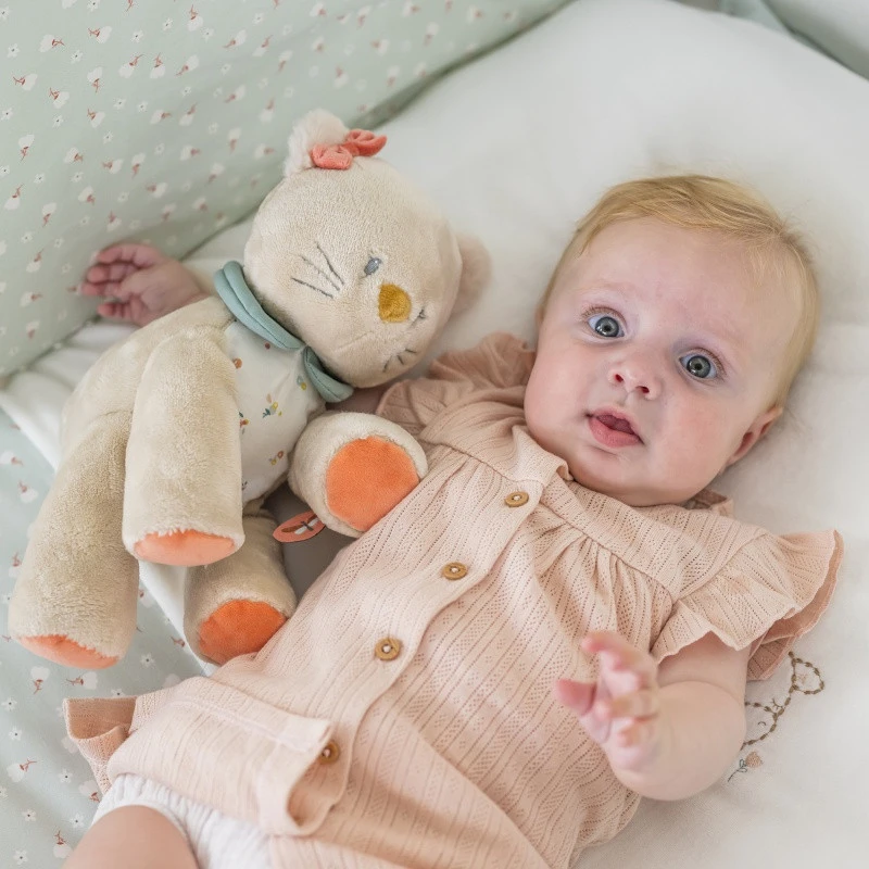 Peluche Chat Lana NATTOU Mila Lana Et Zoë 5 Peluche Chat Lana NATTOU Mila Lana Et Zoë – Image 3