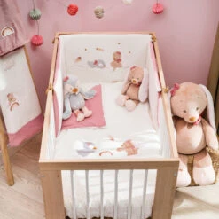 Housse De Couette + Taie NATTOU Sasha & Pauline -Nattou Soldes Boutique sp housse couettetaie 3