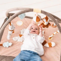 Tapis D'éveil Avec Arches NATTOU Boris & Jungo -Nattou Soldes Boutique tapis d eveil avec arches nattou boris jungo 3