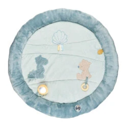 Tapis-pouf Avec Arche NATTOU Roméo, Jules & Sally -Nattou Soldes Boutique tapis pouf avec arche nattou romeo jules sally 1 2