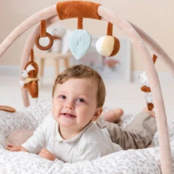 Tapis Pouf Avec Arches NATTOU Boris & Jungo -Nattou Soldes Boutique tapis pouf avec arches nattou boris jungo 2