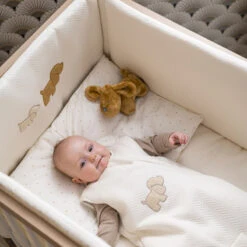 Tour De Lit Jacquard NATTOU Charlie -Nattou Soldes Boutique tour de lit jacquard nattou charlie 2